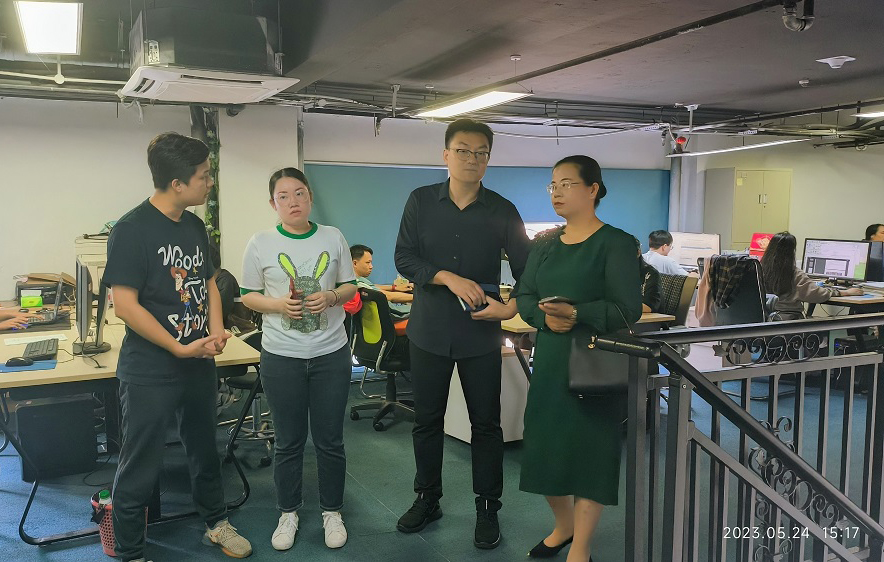 工业设计学院赴企业开展“访企拓岗促就业”行动