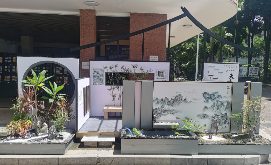巧手绘景，匠心筑梦，璀璨绽放——《景观工程施工技术》学生作品展