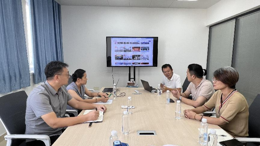 深圳积木易搭科技技术有限公司到工业设计学院调研走访交流