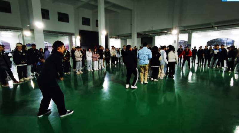 电子信息学院成功举办第二届跳绳比赛