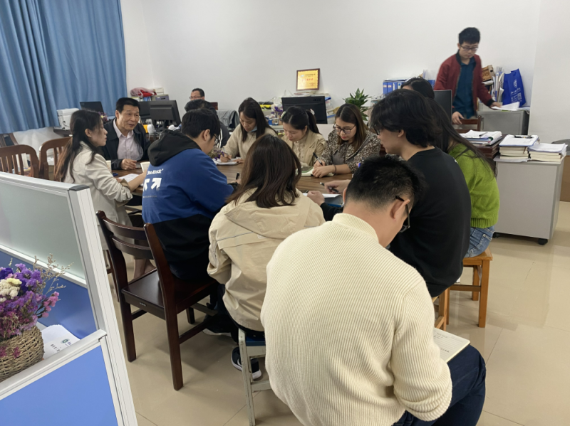 学生处到电子信息学院调研指导工作