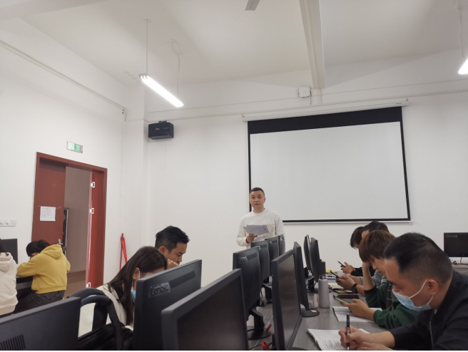 电子信息学院开展党史学习教育暨廉政党课活动
