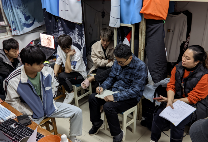 工业设计学院开展期末宿舍安全隐患巡查工作
