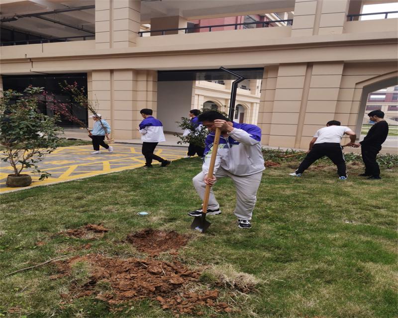 E:\u684c面&#130;20315党旗带团旗 携手添绿色———智能制造学院开展学雷锋义务植树活动&#130;20315党旗带团旗 携手添绿色———智能制造学院开展学雷锋义务植树活动\u540c学们认真挖树坑.jpg