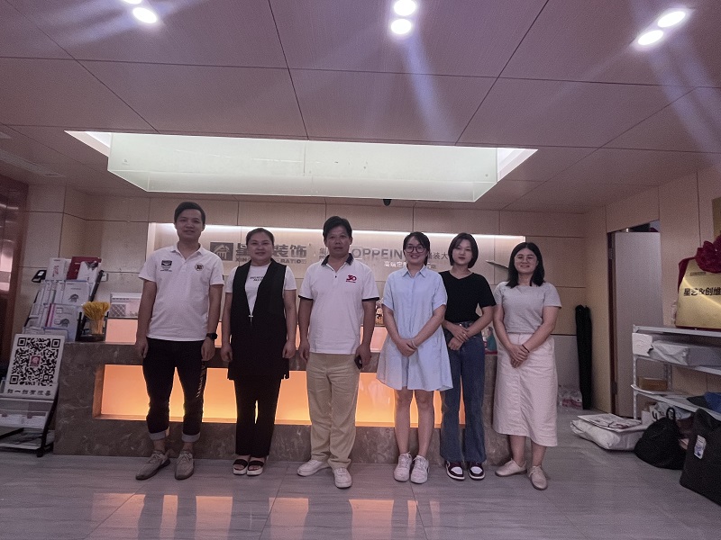 工业设计学院赴企业开展就业回访暨“访企拓岗促就业”行动