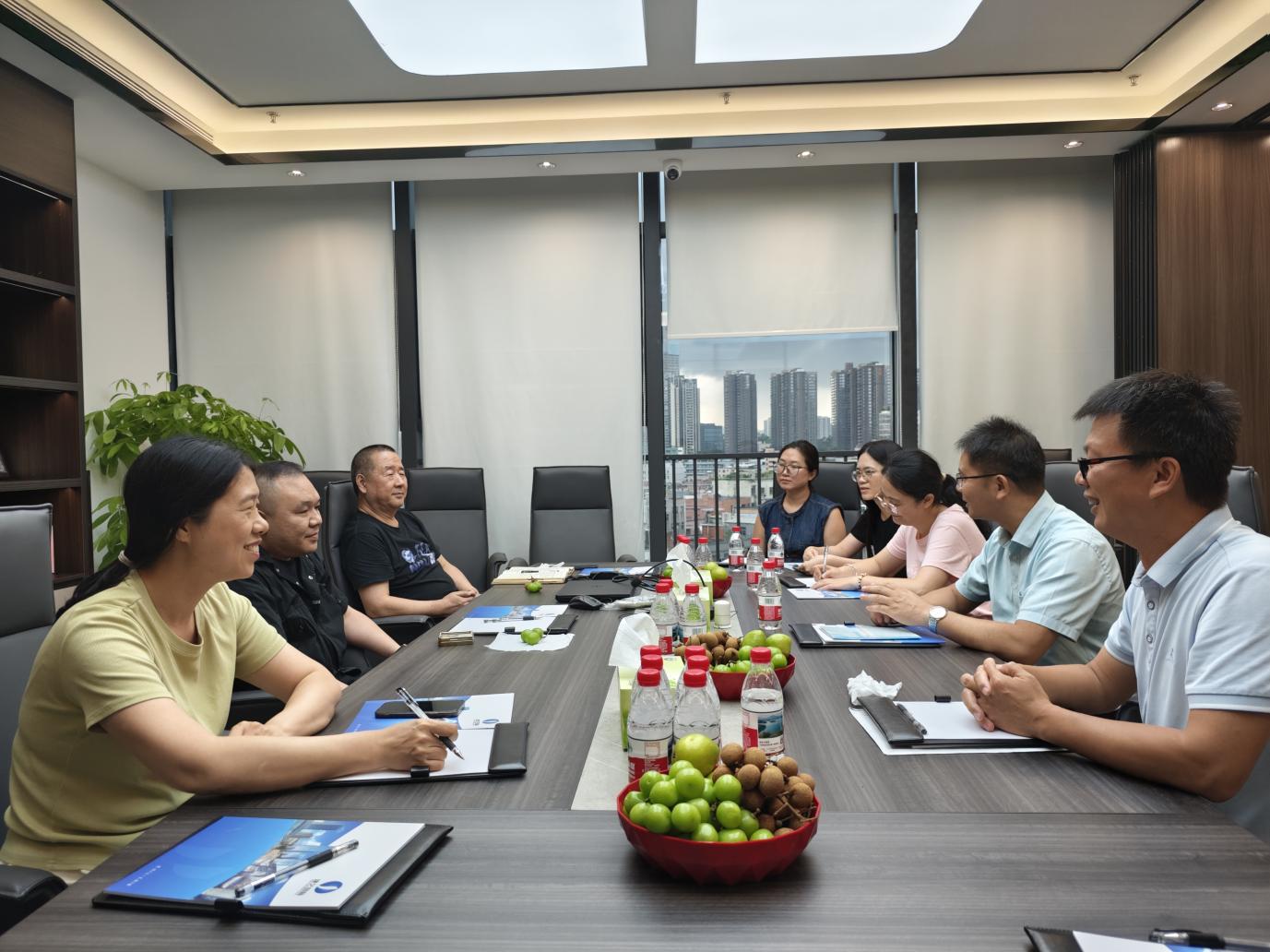 与建艺国际工程管理集团有限公司交流现场（原图）