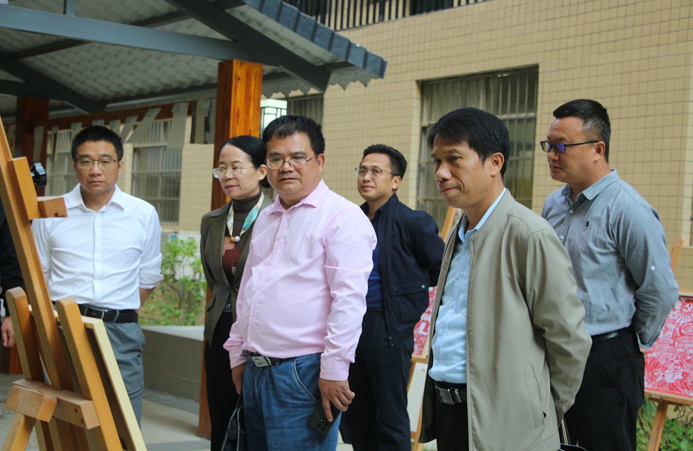 陈福北部长到幼师教育学院调研