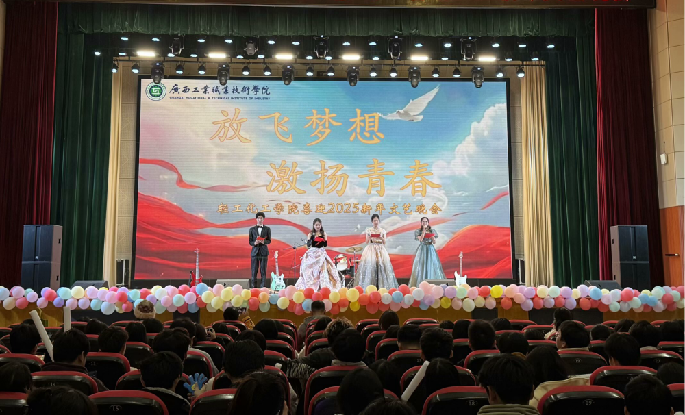 轻工化工学院举办“放飞梦想&nbsp;激扬青春&nbsp;”喜迎2025新年文艺晚会