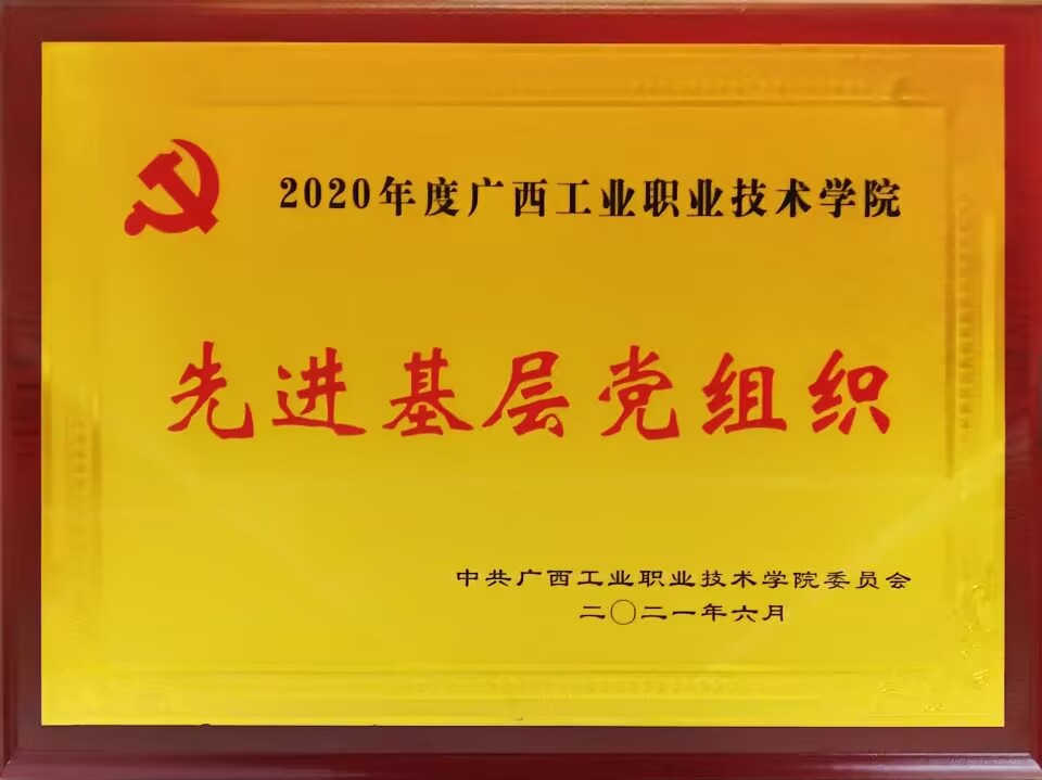 2021.6荣获校级先进基层党组织
